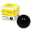 Dunlop Pro - Double Yellow Dot Squash Ball - 3-pack