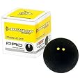 Dunlop Pro - Double Yellow Dot Squash Ball - 3-pack