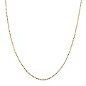 14K Yellow Gold Reflection Chain Necklace