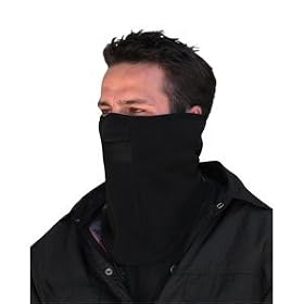 ZAN HEADGEAR/BOBSTER FACE MASK FLEECE W/MESH WFMF114