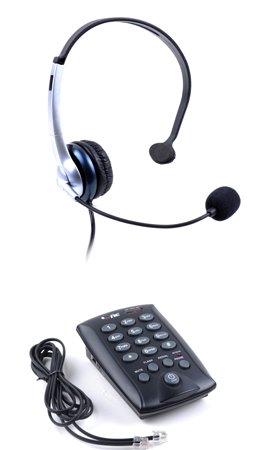 T1 Dial Pad and Headset for the Home Office Professionals