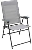 RIO BRANDS/IMPORT BY411-0678 GRY STL Fold Chair