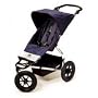 2008 Mountain Buggy Urban Single Stroller - Navy Dot