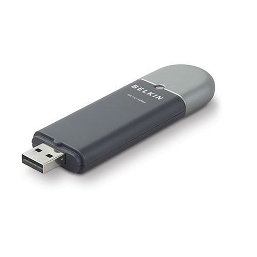 Belkin Wireless G USB Network Adapter Dongle WiFi