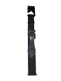 Best Deal Kids Elastic Stretch Belts with Leather Closure (Navy)