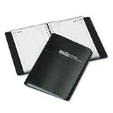 BOOK,APT,DAILY,5X8,BK -RECYCLED (HOD28802)