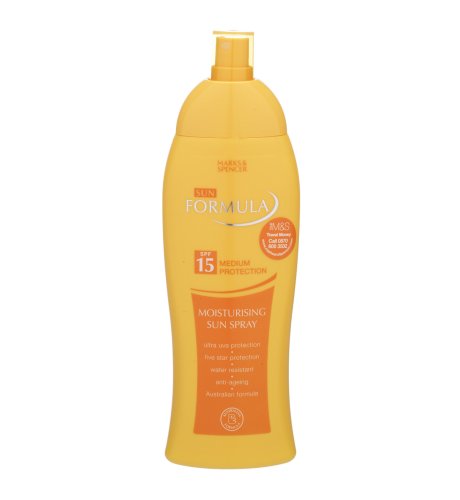 Sun Formula SPF15 Moisturising Sun Spray
