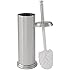 Toilet Brush with Canister Brushed Nickel Finish