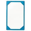 Deep Aqua Bonded Leather Jotter Card Holder
