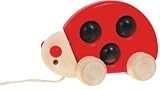 Ladybug Pull Toy-Red