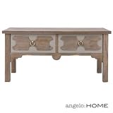 angelo:HOME Laurel Cocktail Table Oak Finish