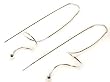 Sterling Silver Earrings (Rodium Plated)