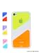 i-UniK Arc-En-Ciel Series iPhone 4S/4 Slim PC + TPU Slim 2 Tone Designer Case (Yellow & Orange)