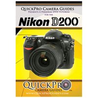 Nikon D200 Instructional DVD by QuickPro Camera Guides
