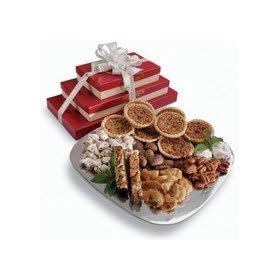 Pecan Treats Gift Box Tower, Nt. Wt. 2 lbs. 14 oz.