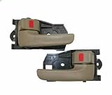 98 99 00 01 Toyota Sienna Inside Door Handle Tan Pair