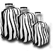 Search : Travel Concepts Le Print Collection 3-piece Hard-side Luggage Set, Zebra Print