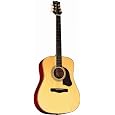 Silvertone SD50N Dreadnought Acoustic Guitar, Natural