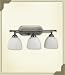 5099-3-92 - Quorum Lighting - Decorative Wingate Vanity