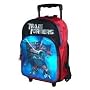 Transformers 3D Red and Black Large Rolling Backpack - School Rolling Backpack.