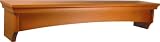 Lewis Hyman Charleston 17-1/3-by-3-1/4-Inch Decorative Display Shelf, Golden Oak-Colored #0193146