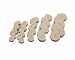 MUSLIN BUFF FINEX 1" DIAMETER X 16 PLY 1 ROW OF STITCHING BOX OF 12