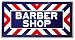 Barber Shop Porcelain Sign