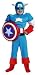 Search : Captain America Deluxe Muscle Child Costume Child (Small (4-6))