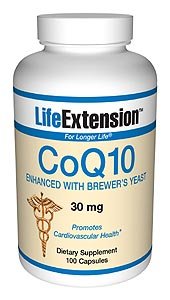 Enhanced CoQ10 w/ Brewer's Yeast 30mg 100 caps 100 Capsules