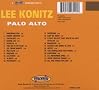 A Proper Introduction to Lee Konitz: Palo Alto A Proper Introduction to Lee Konitz: Palo Alto