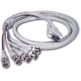 Cables To Go - 07573 - 10ft Premium HD15M to 5-BNC Male Video Cable