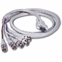 Cables To Go - 07573 - 10ft Premium HD15M to 5-BNC Male Video Cable by Cables To Go