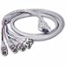 Cables To Go - 07573 - 10ft Premium HD15M to 5-BNC Male Video Cable