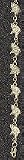 Minnesota Vikings Viking Logo 7 1/2 Bracelet -14KT Gold Jewelry