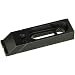 Te-Co 33716 Nuzzler Black Oxide 1018 Steel Low Grip Edge Clamp, 5/8" Bolt Size, 5-5/16" Length x 1-1/2" Width x 7/8" Height