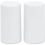 Harold Imports HIC Caf&eacute; White Porcelain Salt and Pepper Shakers