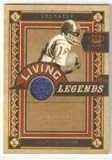 2010 Crown Royale Living Legends Materials #4 Charlie Joiner - San Diego Chargers (Piece of Authentic Jersey - Serial #d to299) (Football Cards)