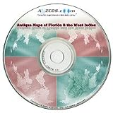 Antique Maps of Florida and the West Indies Cd