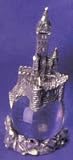 Diamond-Cut Castle Crystal Topper