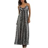 Armani Exchange Snake Print Maxi Dress