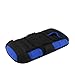 SAMSUNG GALAXY EXHIBIT T599 BLACK BLUE HYBRID ARMOR KICKSTAND COVER BELT CLIP HOLSTER CASE + SCREEN PROTECTOR from [ACCESSORY ARENA]