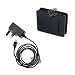 UK Mains Charger + Leather Carry Case [Bundle] for Garmin Nuvi 200 250 270 205 215 255 550 SatNav Models (non widescreen) - exclusive to DiGiShop