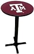 Texas A&M Aggies Pub Table with Black Commercial Base
