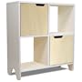 Hiya Shelving - Polar White & Birch