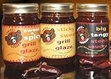 Sauce Goddess All Natural Grill Glaze - 14.5oz bottle - Big Tangy Steak Sauce by Sauce Goddess