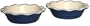 Emile Henry Le Potier Individual Pie Dish, Set of 2, Blue