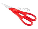 Review Zwilling J.A. Henckels, Inc 43964-000 / Henckels 43964-000 Twin Red Kitchen Shears 8-in.