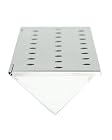 Charcoal Companion Stainless Steel Gas Grill V-Shape Smoker Box, Long