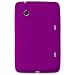 Purple Premium Soft Silicone Skin Cover for HTC Flyer Tablet also compatible with Sprint HTC EVO View 4G Android Tablet + SumacLife TM Wisdom*Courage Wristband image 6