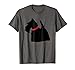 Scottish Terrier with Red Collar Scottie Dog Gift Tshirt